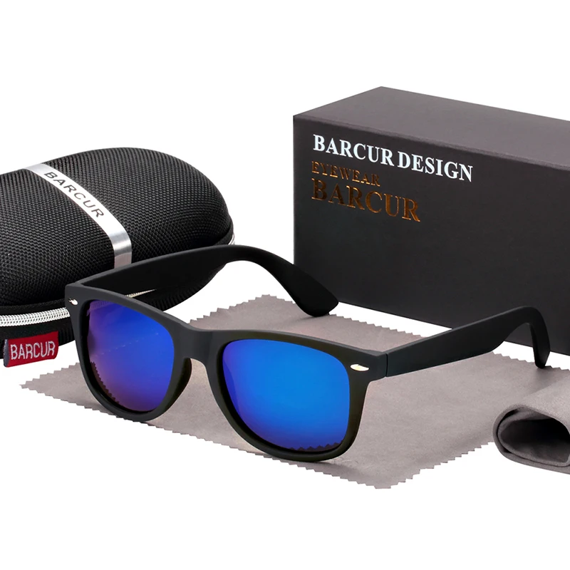 BARCUR ретро мужские солнцезащитные очки винтажные модные классические Брендовые женские солнцезащитные очки унисекс UV400