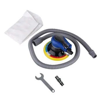 

Portable Air Sander Grinder Polisher Pneumatic Polishing Grinding Machine with Vacuum 5inch Sanding Pad