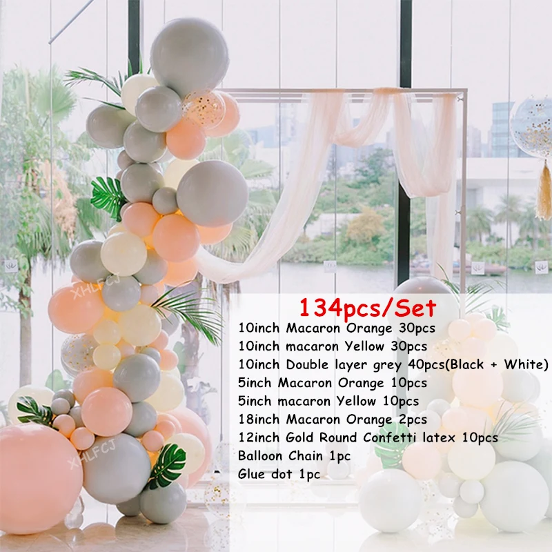 Balloon Arch Set 3 Детские синие Мятные зеленые Макарон воздушные шары-гирлянды арочный комплект 4D шары для свадьбы и дня рождения Детские шоу вечерние металлические латексные украшения Balaos - Цвет: Balloon Arch Set 3