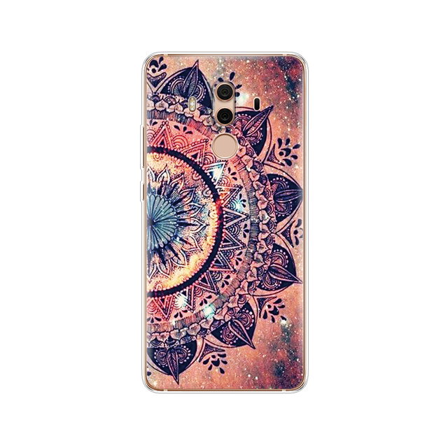 TPU Case For Huawei Mate 10 lite Printing Drawing silicon Phone Cases Cover For Huawei Mate 10 pro coque for mate 10