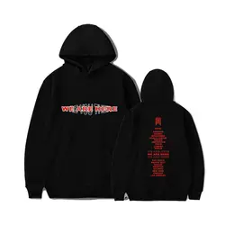 2019 Новый KPOP MONSTA X WE ARE HERE World Tour Concert со свободным круглым вырезом пуловер для мужчин и женщин толстовка дропшиппинг