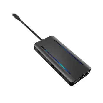 

USB3.0 11 in 1 High Speed USB HUB Adapter Splitter Multi Expander 4K HDMI for PC Laptop Cellphones U Disk Switch USB-C