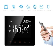 110-230V Touch Screen Temperature Controller Thermoregulator Tuya Smart Electric Heating Room Thermostat WiFi For Google Home