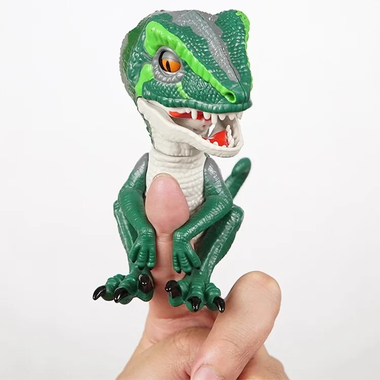 

New Style Toy Dinosaur Finger Fingertip Dinosaur Cross-Border Christmas New Toy Electricity Supplier Johnson Hot Selling Sound T