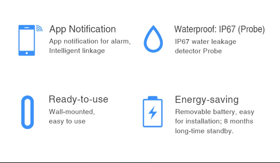 Tuya умный WiFi датчик для двери открытые/Закрытые детекторы совместимы с Alexa Google Home