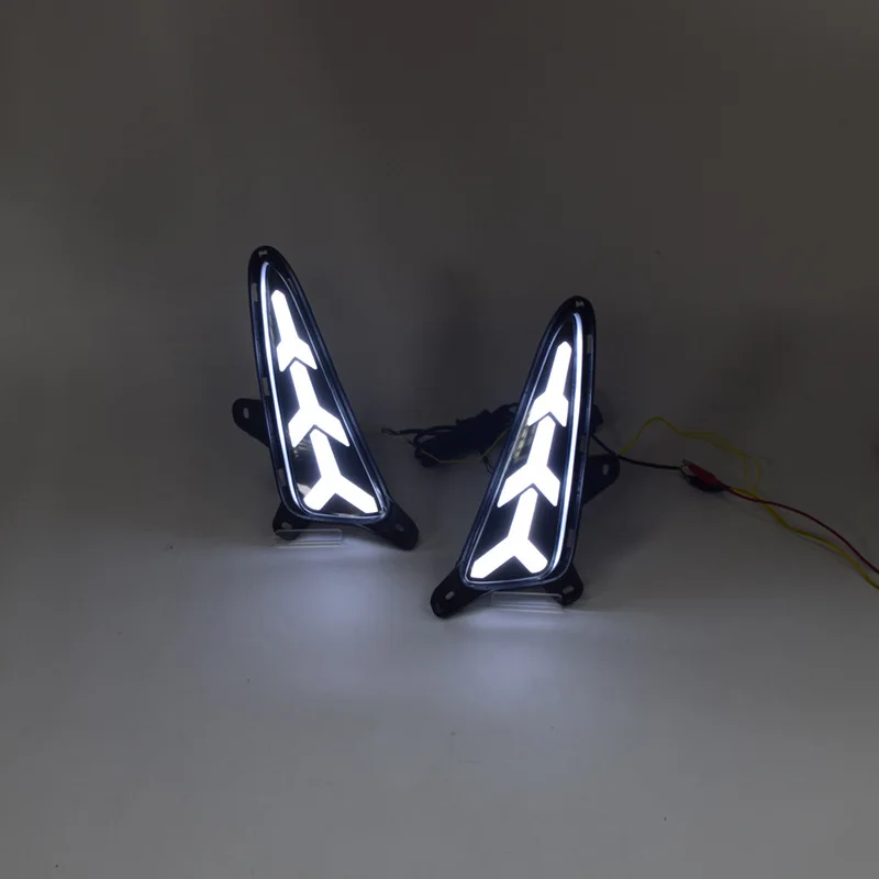 

Suitable for Toyota CHR Fishbone Light Guide Daytime Running Lamp LED Daytime Running Lamp with Steering