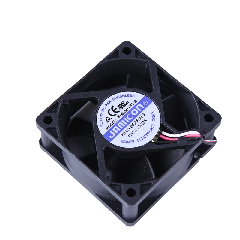 Нанесите на JAMICON JF0625H1HS-r DC12V 0,23 60*60*25 мм 3 pin Вентилятор Процессор охлаждающего вентилятора радиатора
