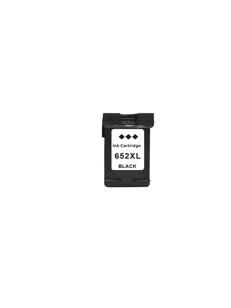 2 картриджа с черными чернилами совместимые hp652 652xl Deskjet 1115 1118 2135 2136 2138 3635 3636 3835 4535