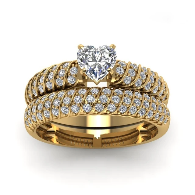 Fashion Women Jewelry Ring Elegant Crystal Rhinestones Ring For Women Accessories Bride Wedding Party Ring Gift Style 11
