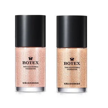 

Light Thin Bubble Makeup Foundation Liquid 30ml Smooth Liquid Foundation Oil Free Moist Makeup Base Full Coverage Concealer BB