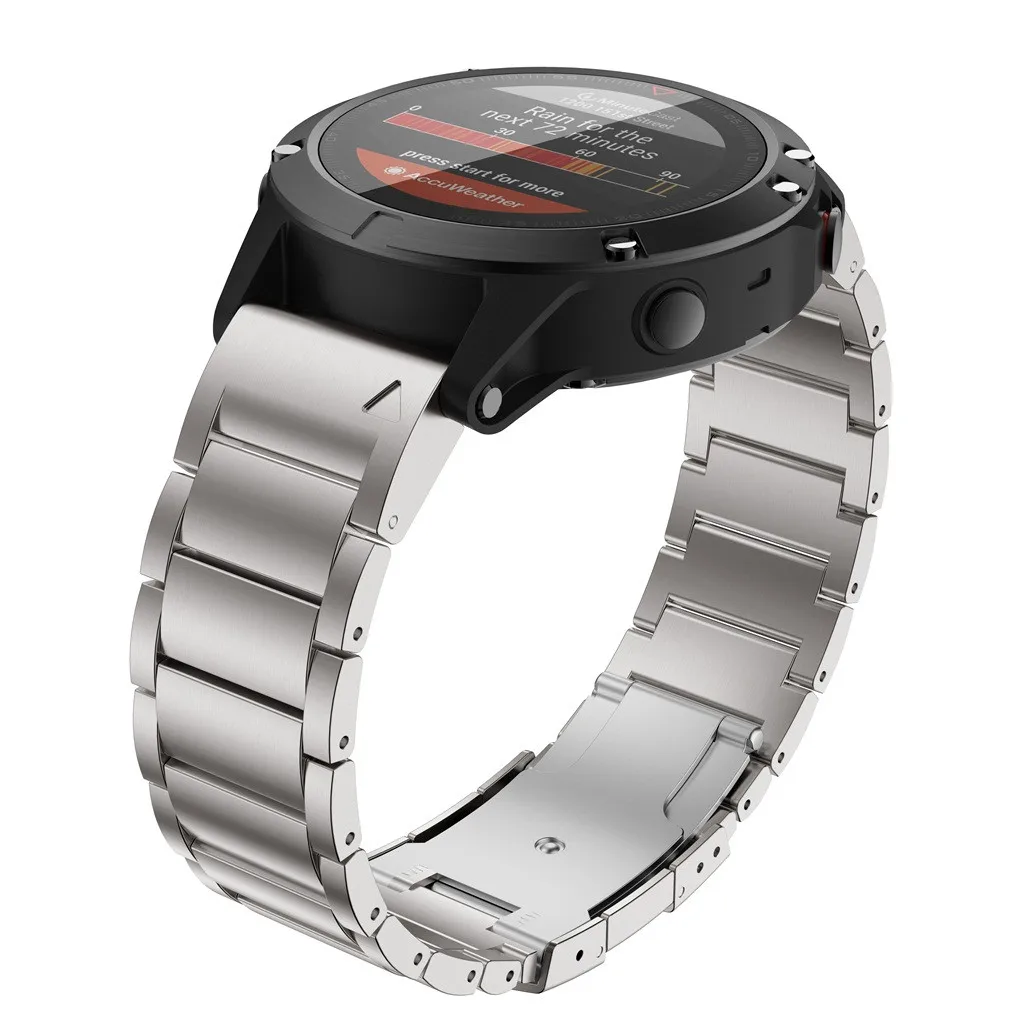 Титановый сплав ремешок для часов Ремешки Браслет замена для GARMIN Forerunner 945 ремешок для часов 14-24 мм#40