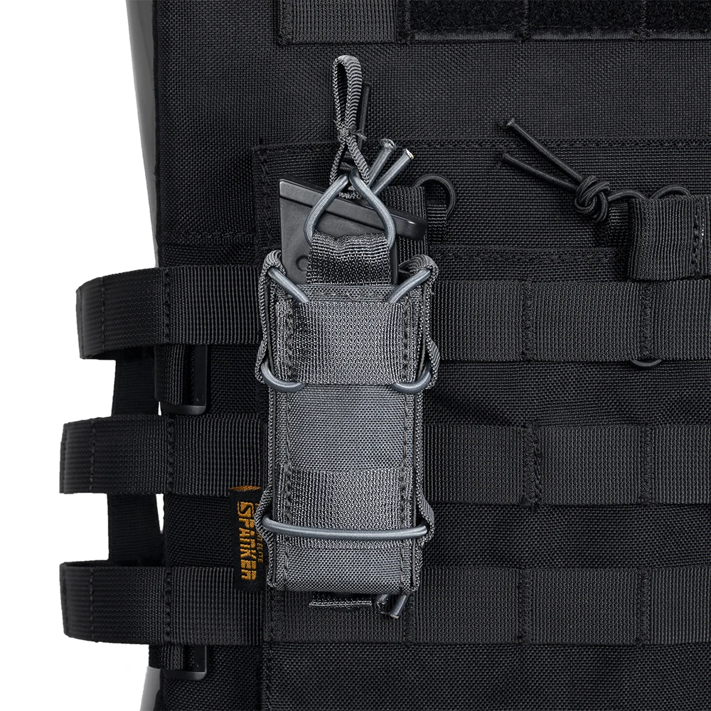 Отличный ELITE SPANKER Тактический Пистолет Журнал Чехол для фонарика держатель Glock19