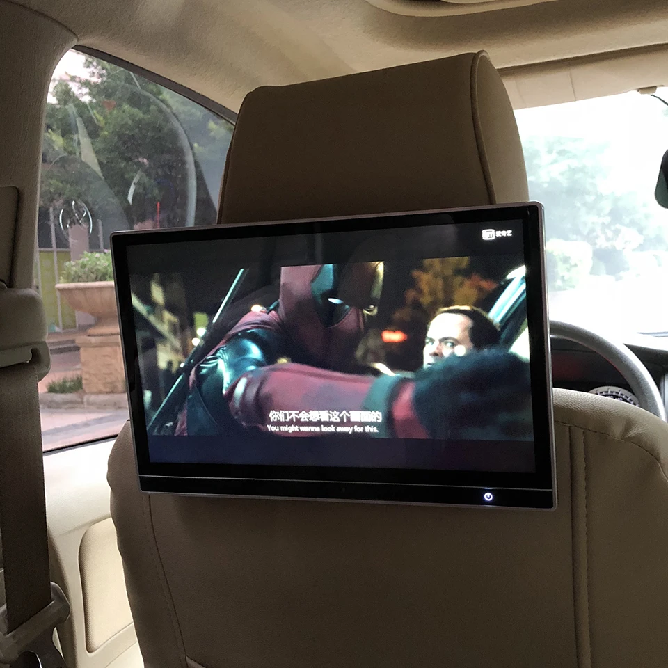  12.5 Inch Android 8.1 System 8-Core 2G RAM + 16GB ROM Car Headrest Monitor For Chevrolet Camaro Sup