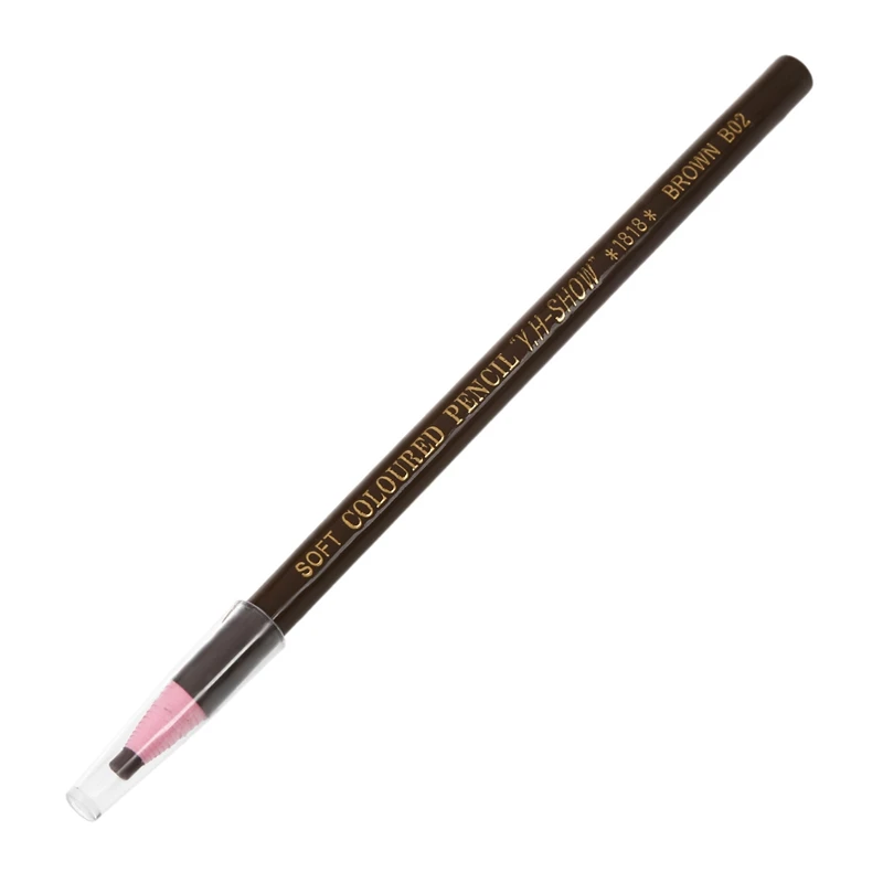 Soft Crayon Waterproof Eyebrow Eyeliner Pencil Fashion Women Beauty Makeup Brown | Красота и здоровье