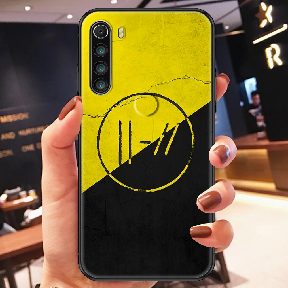 Twenty One Pilots 21 Pilots Phone case For Xiaomi Redmi Note 7 7A 8 8T 9 9A 9S K30 Pro Ultra black soft shell silicone bumper xiaomi leather case design Cases For Xiaomi