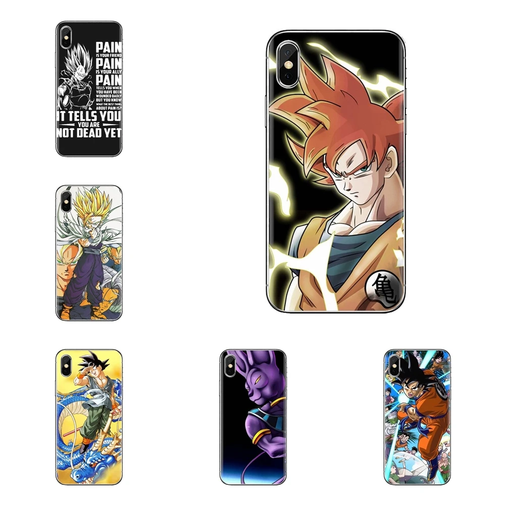 Супер saiyan goku Dragon Ball с рисунком из аниме Драконий жемчуг зет для Samsung Galaxy J1 J2 J3 J4 J5 J6
