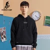 Pioneer Camp 2022 New Black Hoodies Men Casual Hooded Fashion Letter Printed Men's Spring Clothing XLS023064 ► Photo 1/6