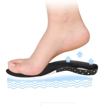 

Luxury 1Pair Men& Women Orthotic Arch Support Silica Free Size Shoe Pad Insert Cushion Gel Insoles New