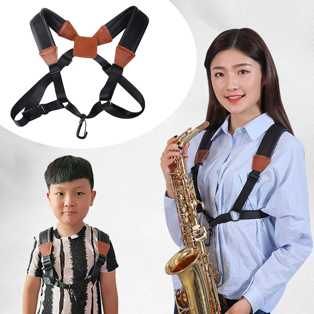 Saxophone Shoulder Strap for Alto Tenor Soprano Saxophone Accessories
