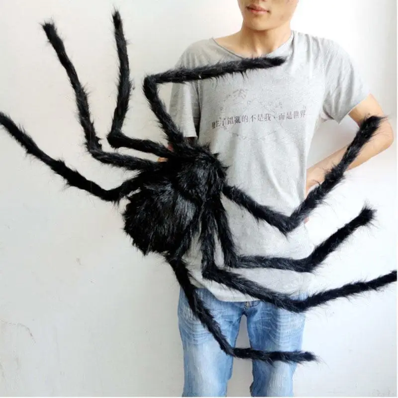 US STOCK Maximum Supplier Colorful Spider Halloween Decoration Haunted House Prop Indoor Outdoor Wide