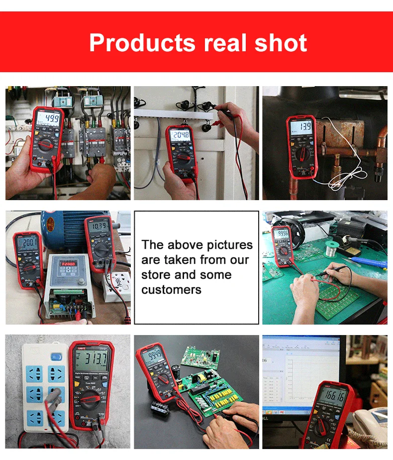 UNI-T Multimeter Digital UT61E Plus Series True RMS 1000V Auto Range Handheld Professional Tester Voltmeter multimeterAC/DC digital multimeter,multimeter tester