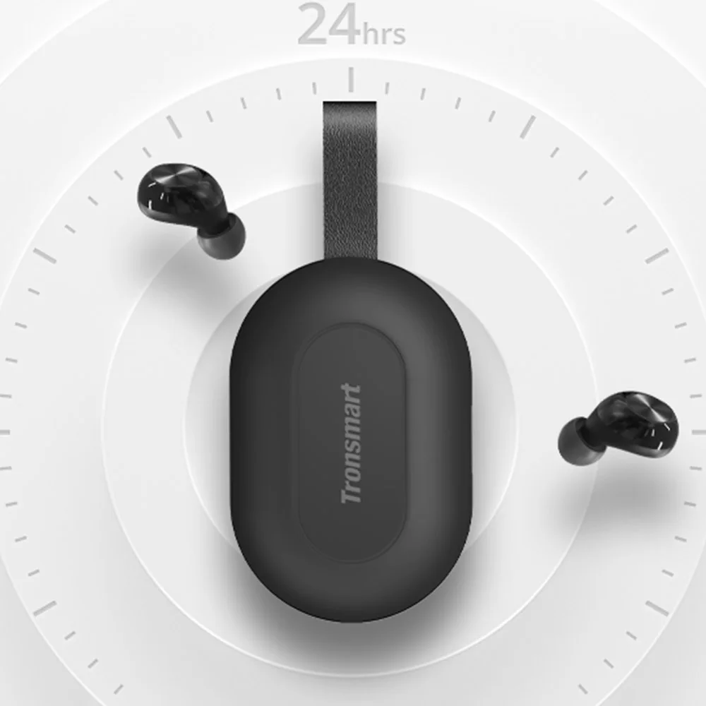 Tronsmart Spunky Beat TWS Bluetooth Earphone QualcommChip Tech APTX Wireless Earbuds with CVC 8 0 Voice Assistant 24H Playtime
