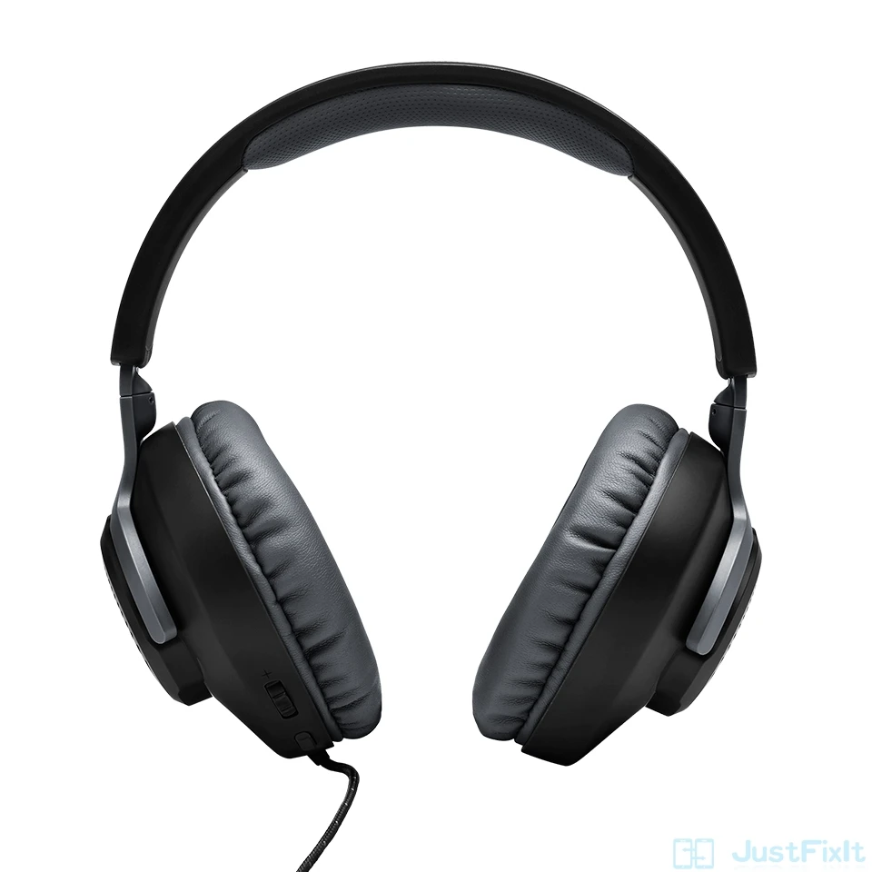 New JBL Quantum 100 Wired Headphone Gaming Headset with Mic Foldable Gaming Earphone for PlayStation Switch iPhone Mac VR