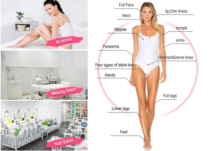 Permanent Hair Removal 808nm Diode Epilator Laser 2021 Home Use Equipment Depilatory Laser 2 Millions Shots Epilator Permanent Hair Removal 808nm Diode Epilator Laser 2021 Home Use Equipment Depilatory Laser 2 Millions Shots Epilator