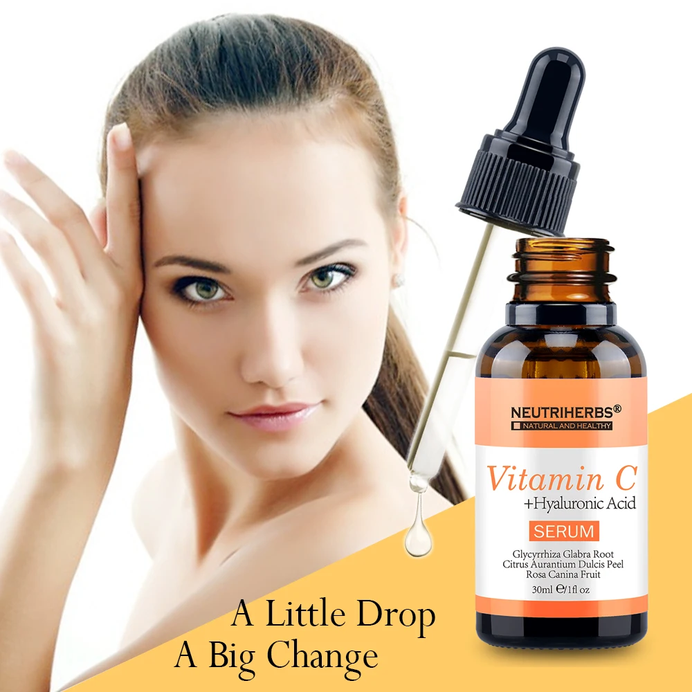 Neutriherbs 20% Natural Vitamin C Serum for Face Natural Facial Whitening Antioxidant Anti Wrinkle Aging Serum 30ml Neutriherbs 20% Natural Vitamin C Serum for Face Natural Facial Whitening Antioxidant Anti Wrinkle Aging Serum 30ml