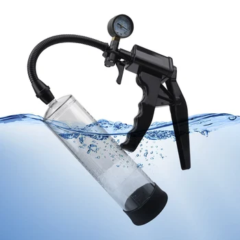 Penis Pump Extender With Master Pressure Gauge Erection Vacuum Pump Delayed Ejaculation Penis Enlargement Sex Toy For Men 6