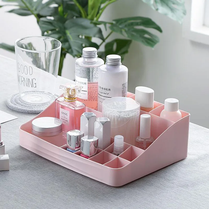 

Simple desktop cosmetic storage box 13 large-capacity finishing storage box plastic storage household items