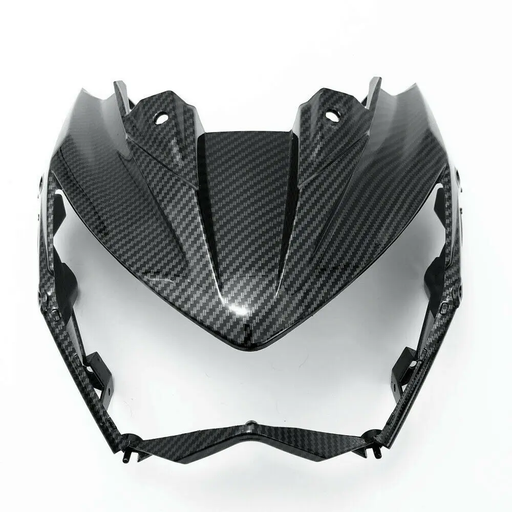 KAWASAKI 2013 2016 Z800 Передняя носовая фара объемного обтекателя из углеродного