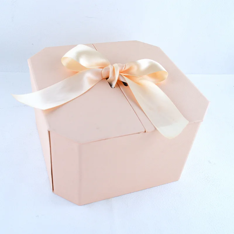 

Large Hex Box Octagon Box Gift Box Lipstick Wedding Octagon Box Valentine's Day Wedding Birthday Party Gift Boxes Bags