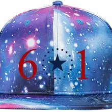 Бейсбольная кепка со звездным небом, унисекс, папа, Регулируемая шляпа с изображением Галактики, синяя