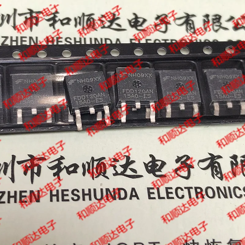 5 шт./FDD120AN15A0-ES-252 150V 14A TO252