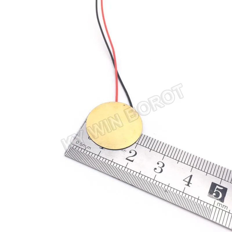 10 Pcs Piezoelectric Piezo Ceramic Wafer Plate Dia 20mm For Buzzer Loudspeaker