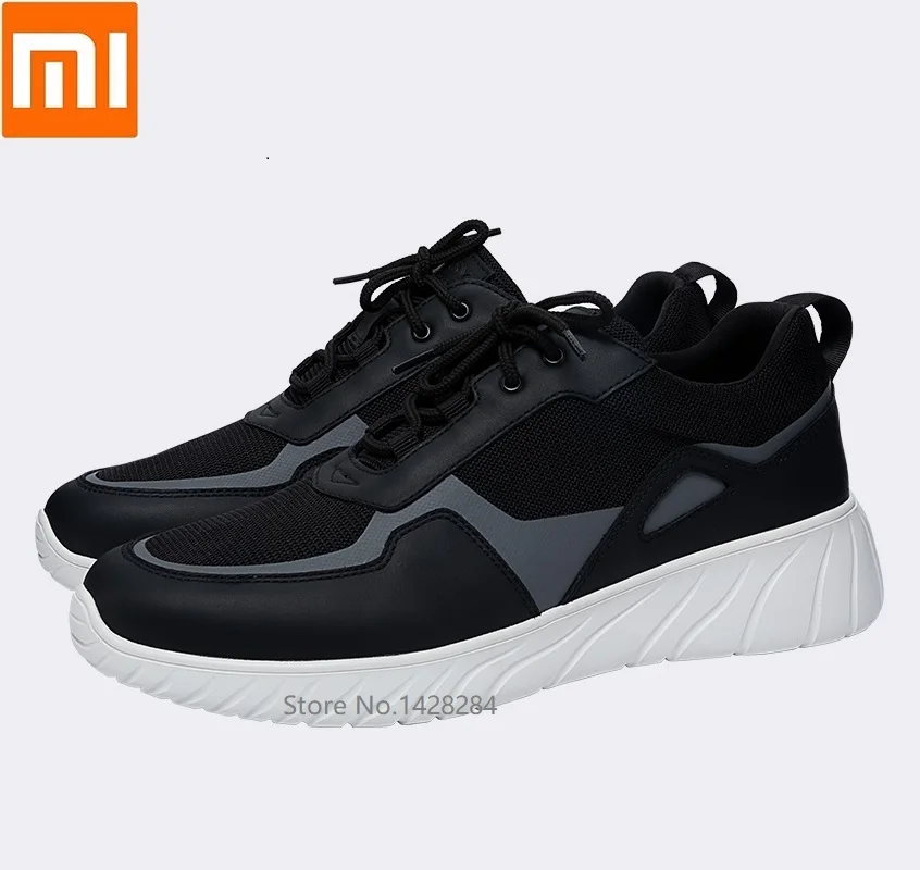  Xiaomi Men Fashion flexibility damping Sports shoes Cowhide non-slip outsole Breathable high elasti