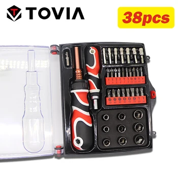 

TOVIA Insulated Hand Screwdriver Set PP Handle Precision Screwdrivers Electrician Repair Hand Tool Sets