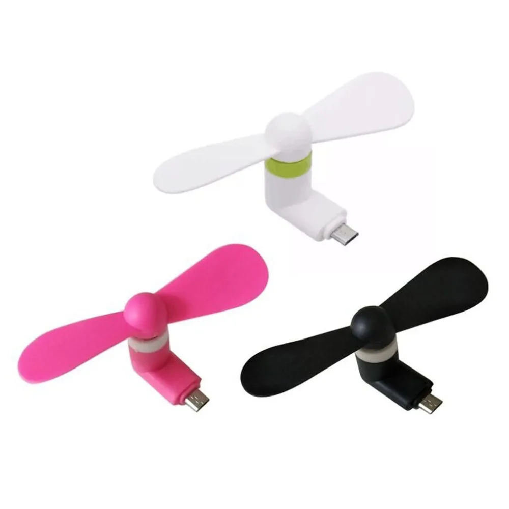 

Mini Portable Cool Micro USB Fan 5V 1W Mobile Phone USB Fans Low Voice For Android Mobile Phone USB Power Supply