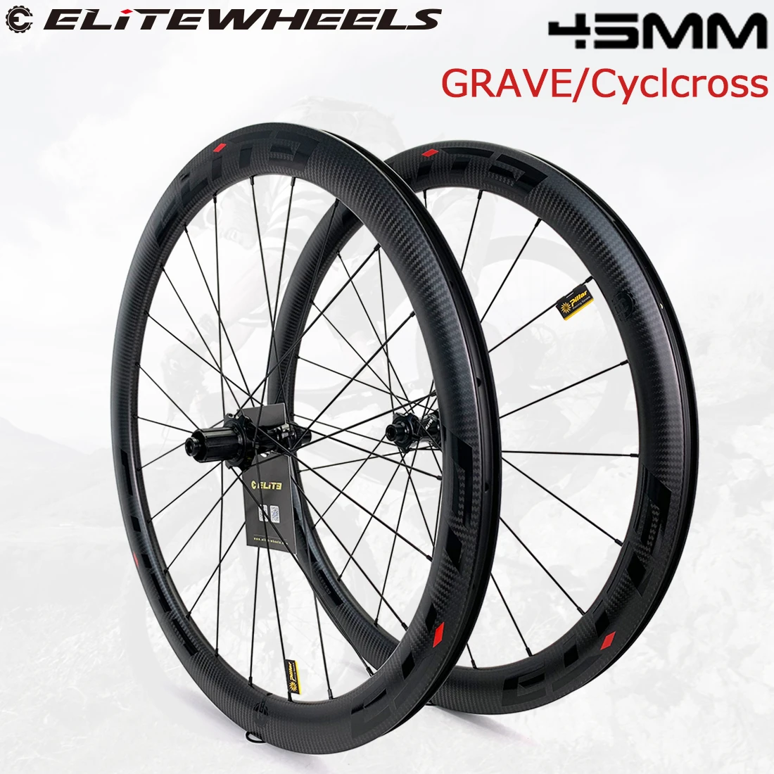 Дисковые тормозные диски ELITEWHEELS 700C 480 г ± 15 29*45 мм | Спорт и развлечения