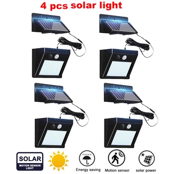 

2/4pcs Solar Power Light Bulb Outdoor Waterproof IP55 Portable Multifunction Solar LED Lighting Energy Lamp Bulb split mount ind