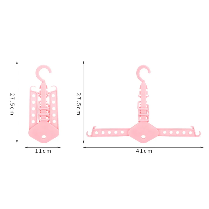 1 pcs magic hook Hanger Magic Rotating Holder Circle Hanger Clothes Drying Rack Plastic Hanger for household organizers tool NEW