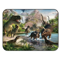 CHARMHOME Мягкий Коврик Противоскользящий коврик 3D мультфильм коврик с динозавром для гостиной коврик для домашнего декора