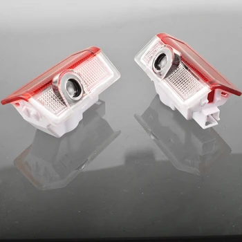 

2Pcs LED Car Door Light For Mercedes Benz A B C E Class W176 W177 W246 C204 W205 W212 W213 GLC GLE GLS GLA W253 W292 W166 W156