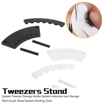 

Acrylic Holder Stand Eyelash Planting Tool 1 Pcs Eyelash Tweezer Storage Holder Pen Rack Eyelash extension tool Storage