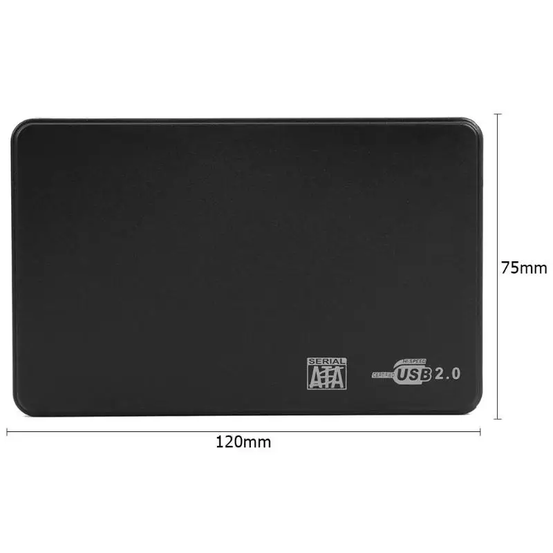 VKTECH 2,5 дюймов жесткий диск коробка SATA USB2.0 Портативный инструмент бесплатно SSD диск HDD чехол внешний жесткий диск Корпус для ПК новое поступление