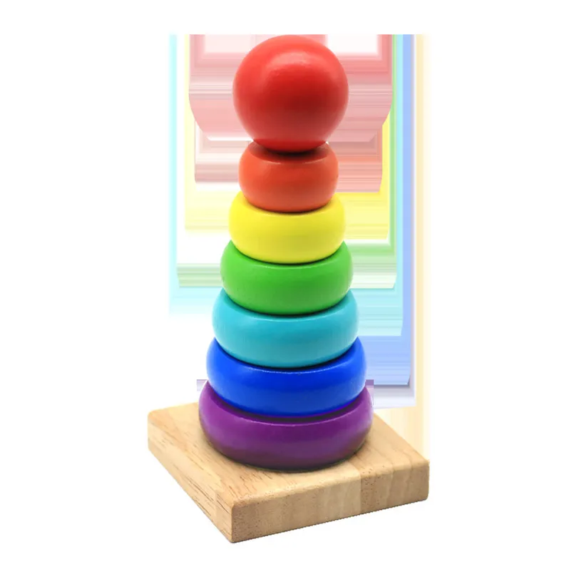 Geometric Stacking Tower Set