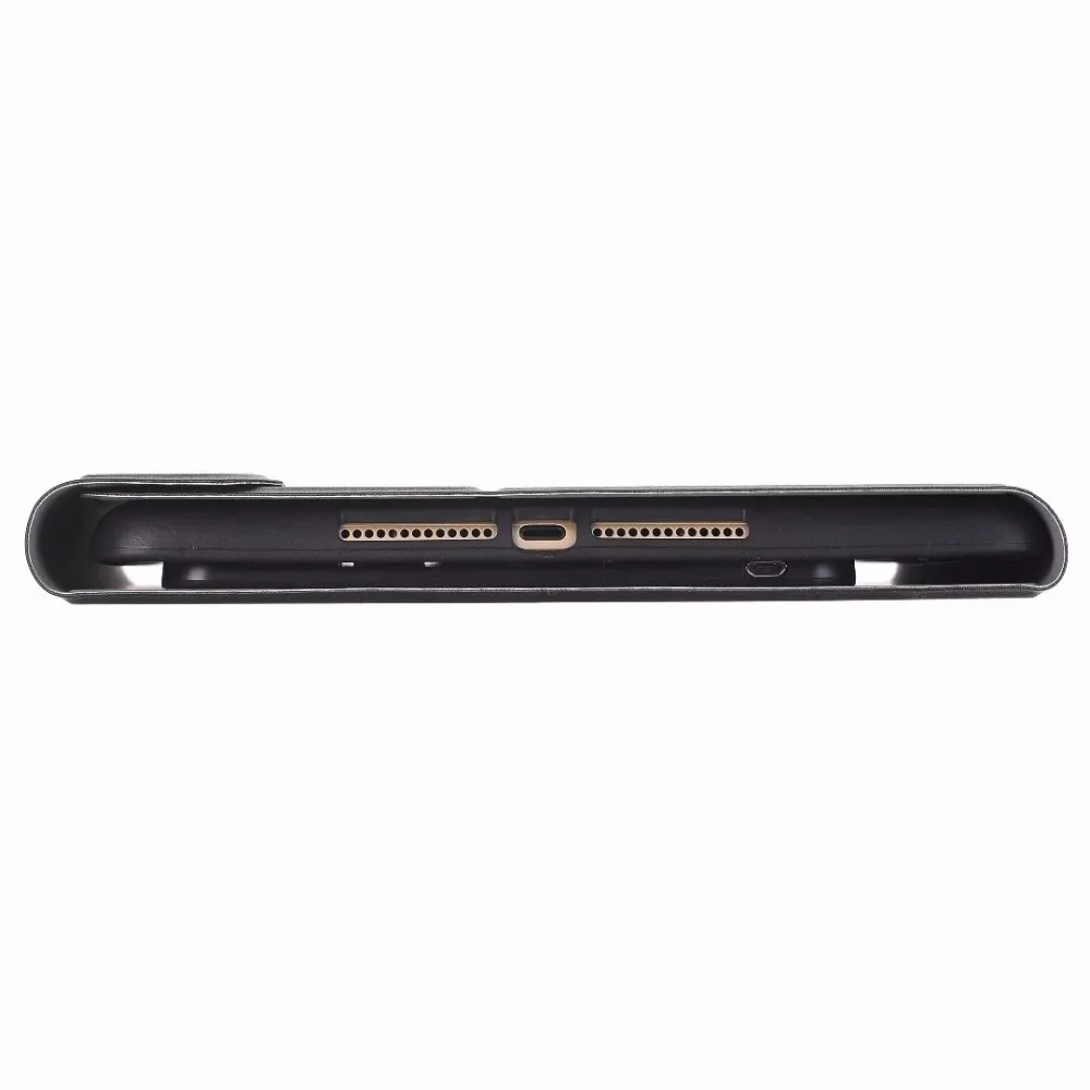 Bluetooth клавиатура чехол с карандашом Слот держатель для iPad 9,7 Air 1 2 pro 9," Поколение русская испанская клавиатура чехол+ подарок