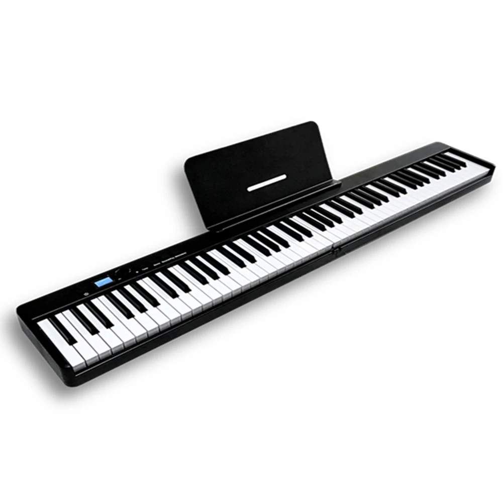 Katlanabilir elektronik piyano 88-Keys çok fonksiyonlu dijital piyano  taşınabilir öğrenci enstrüman için piyano klavyesi piyano - AliExpress