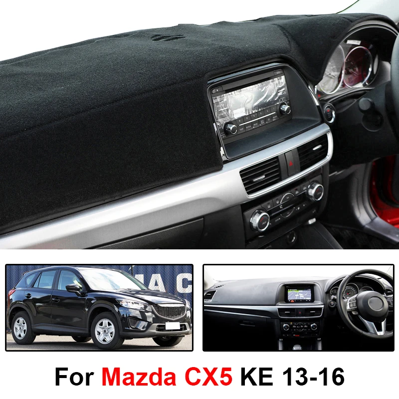 Для Mazda CX-5 CX5 KE 2013 крышка приборной панели автомобиля тире коврик солнцезащитный тент коврик приборная панель анти-УФ автомобильный Стайлинг